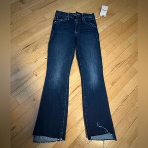MOTHER Dark Indigo Flare Jeans